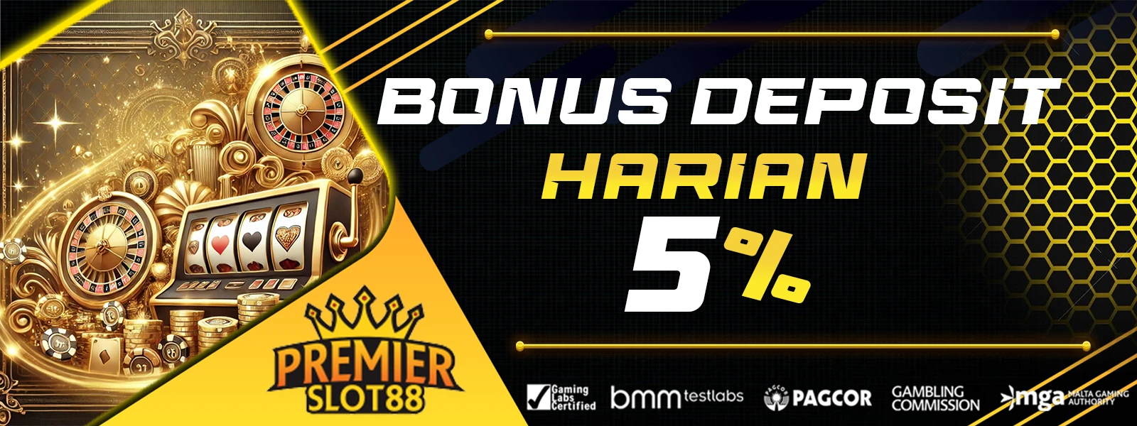 BONUS DEPOSIT HARIAN 5% ALL GAME